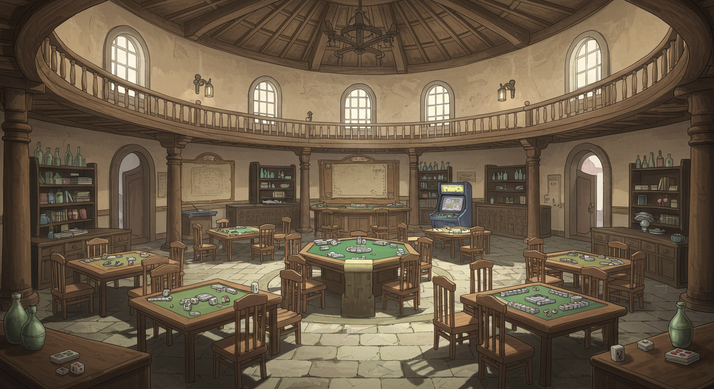 exterior of lucky guild bldg